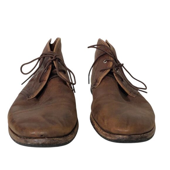 Timberland Mens 12 Wodehouse Lost History Chukka Boots Burnished Dark Brown - Picture 4 of 12